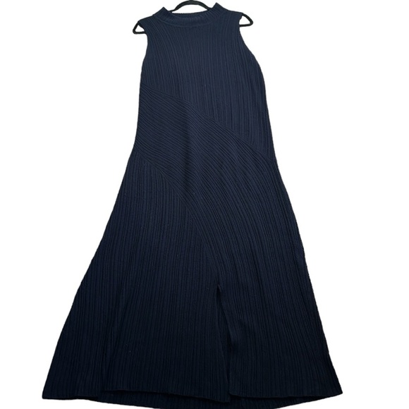 Vince navy blue cashmere wool sweater dress size XlArge - Picture 9 of 10